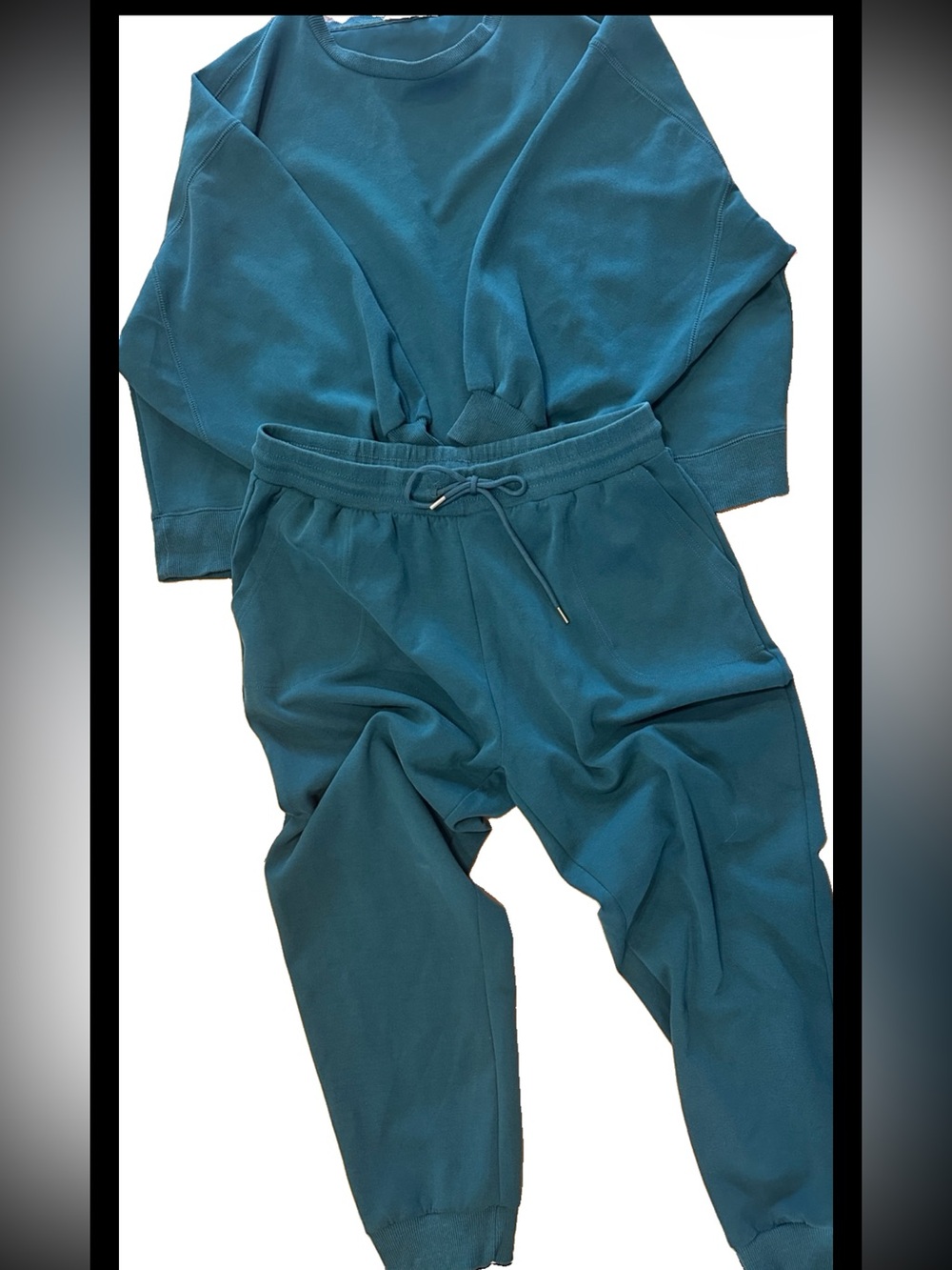 Mary Square Teal Oversized Lounge Set L/XL